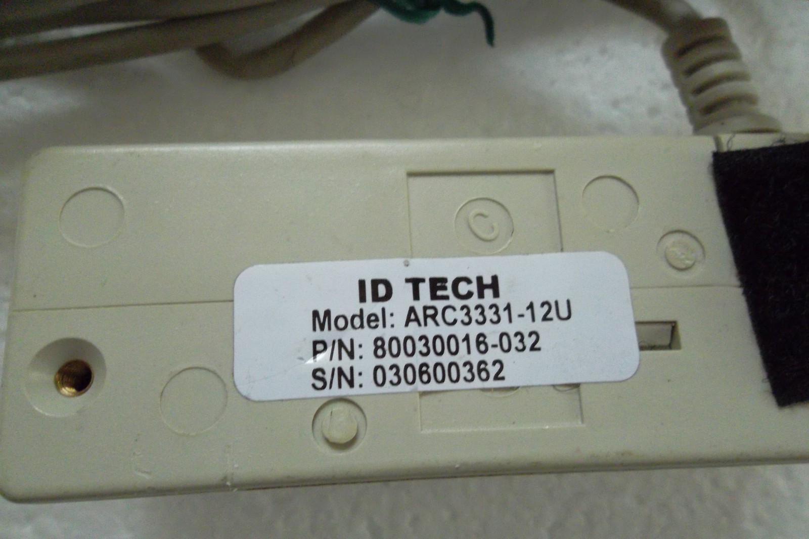 LOT-5 ID Tech Magnetic Stripe Card Reader Track 1 &2 USB ARC3331-12U IDT3331-12U