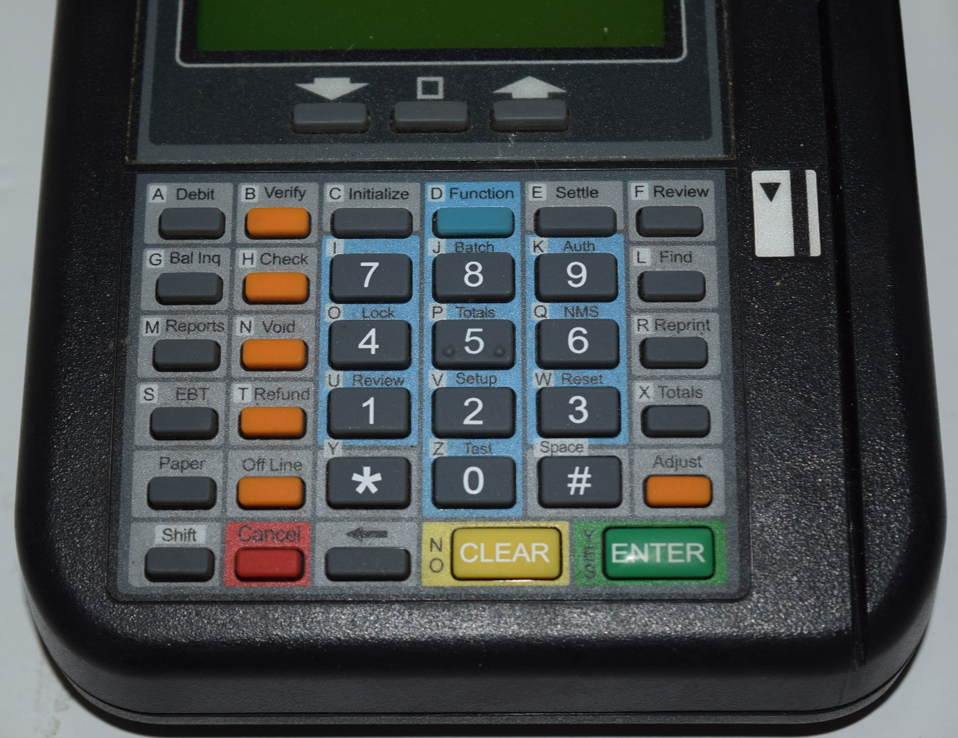 Hypercom T7Plus POS Credit Card Machine Terminal with OEM Power Supply