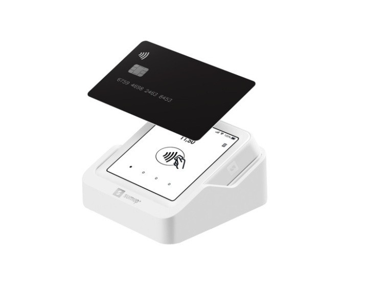 SumUp Solo Card Reader with Charging Cradle – Contactless & Chip Payments
