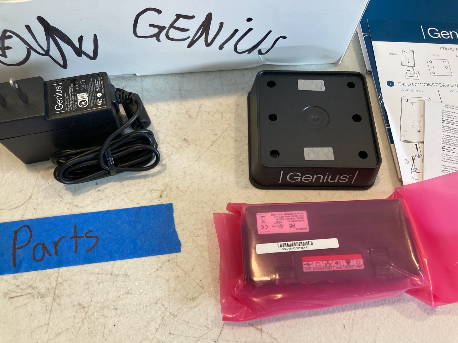 Verifone MX925 Genius Payment Terminals w/ Power Supplies
