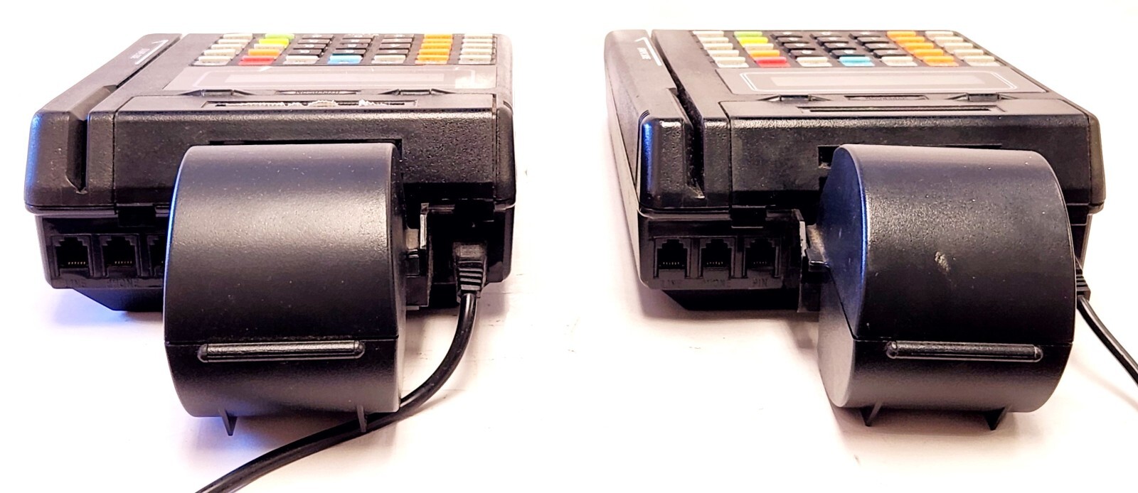 HYPERCOM T7P-T & VERIFONE VX570 POS CREDIT CARD READERS LOT (USED)