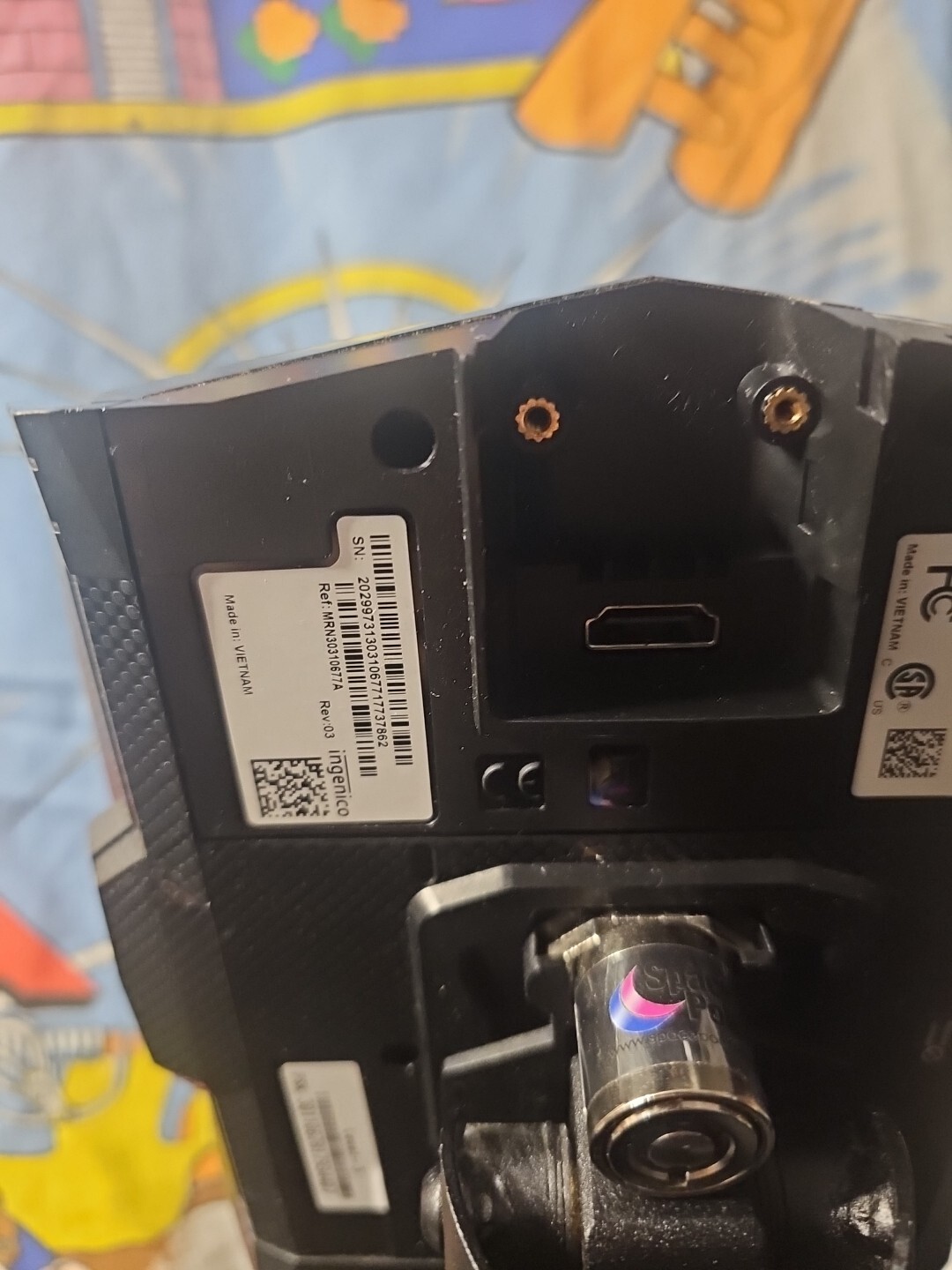 INGENICO LANE/7000 LAN700/USBRD01A Untested