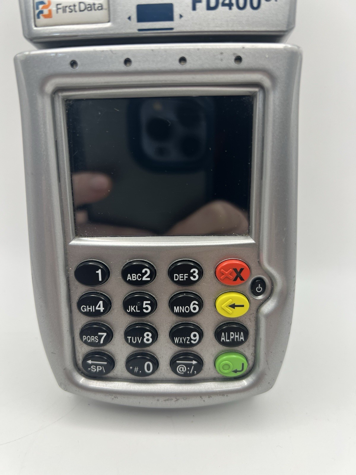 First Data FD400GT Credit Card Terminal Thermal Debit Card Machine Untested