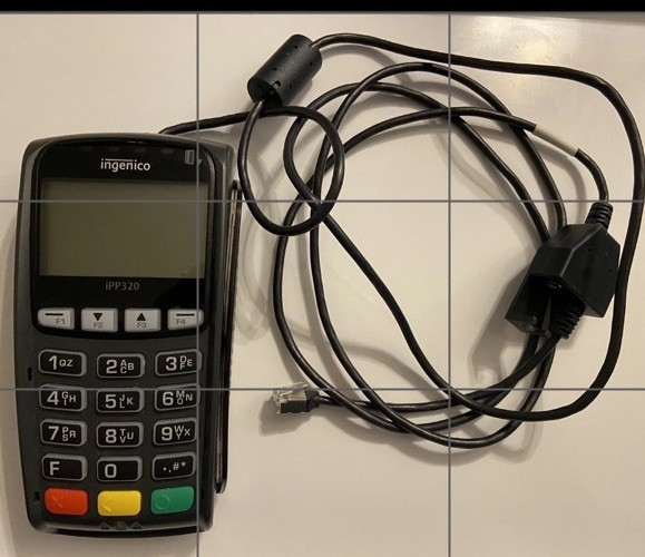 Ingenico IPP320 Payment Credit Card Terminal With Cord (Not Tested)