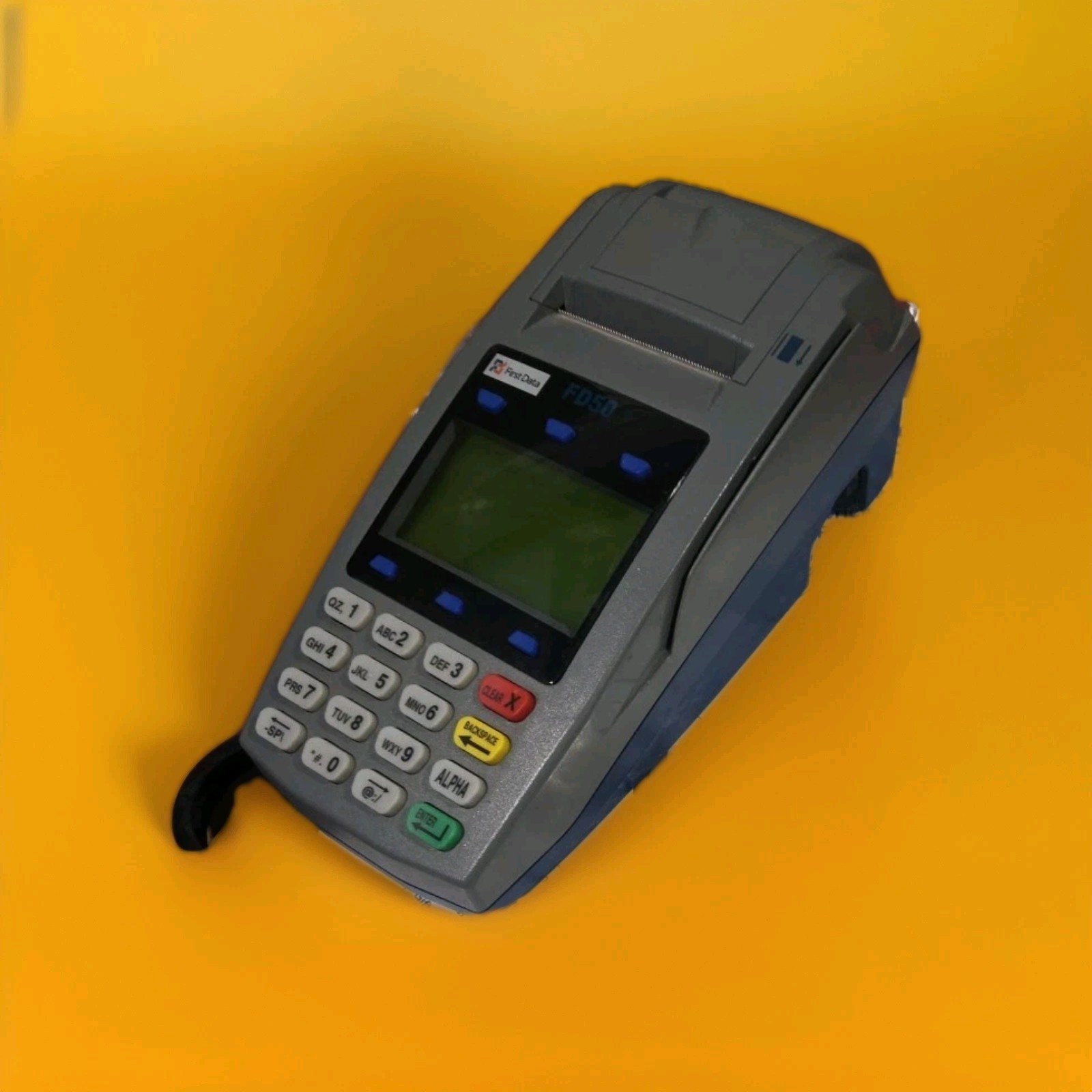First Data FD50 Credit Card Reader Processing Terminal 