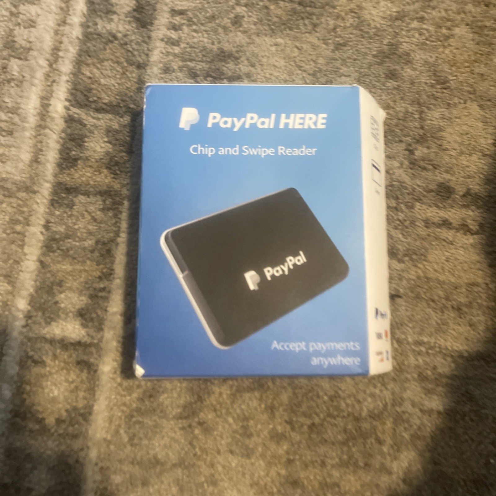 PayPal PCSUSDCRT Chip and Swipe Reader – Black Open Box #u