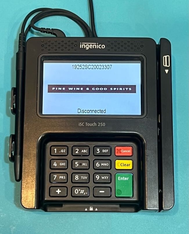 Ingenico (LOT OF 10!) Card Reader ISC250-V4 w/ Pen (Power cables not included)