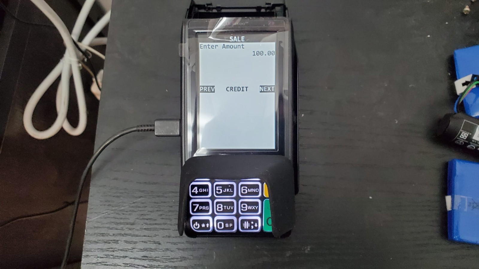 DEJAVOO Z9 VEGA3000 BLACK 3.5″ CREDIT CARD TERMINAL