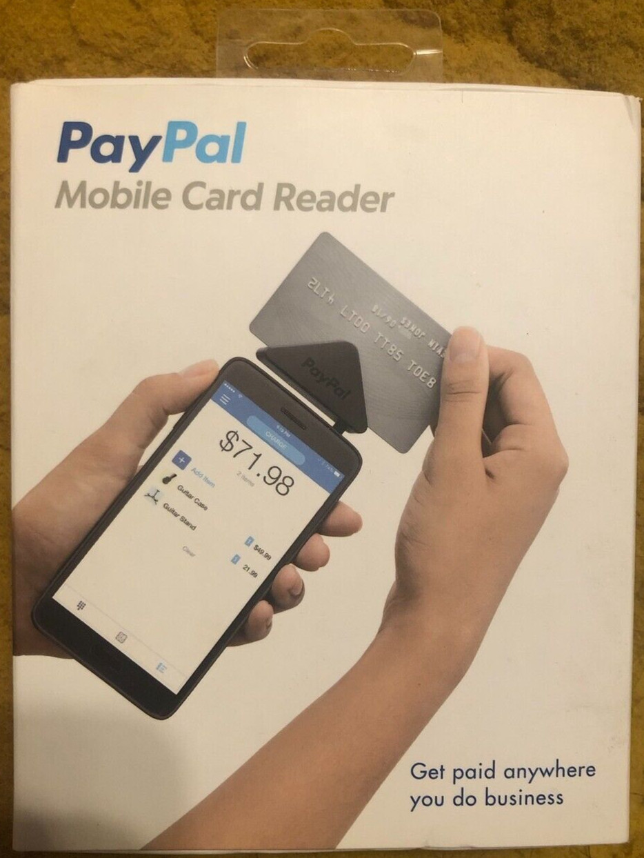PayPal Mobile Card Reader BRAND NEW Compatible W/IPhone,Android, Windows Devices