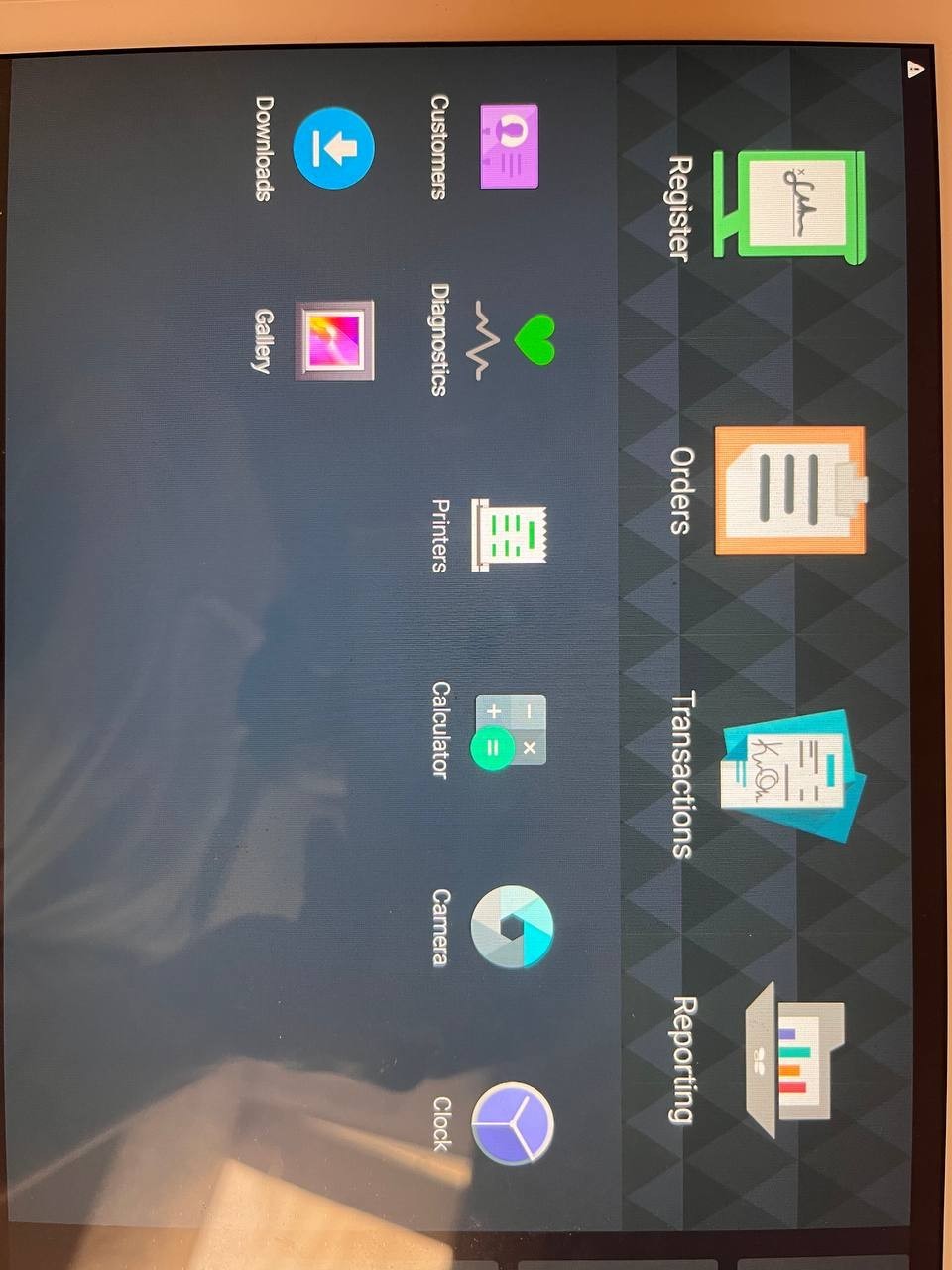 Clover C500 POS Terminal Screen Only Powers On PIN Locked For Parts