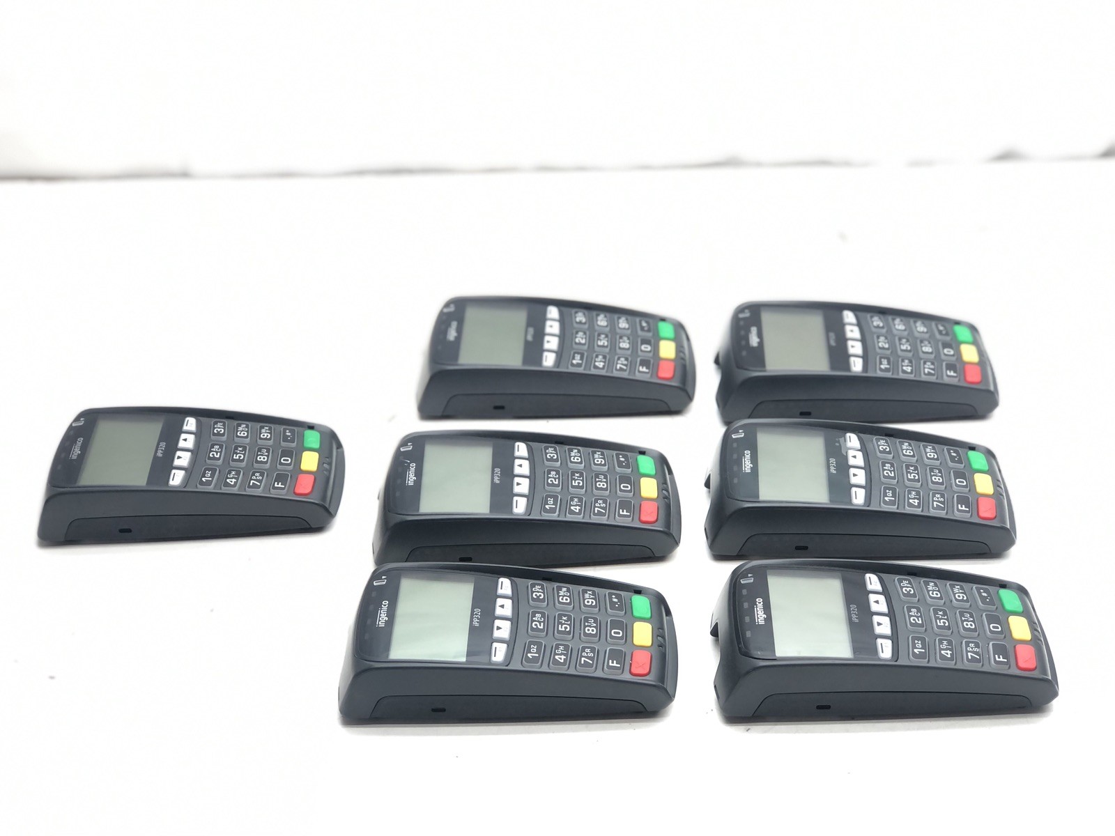 Lot of 7 Ingenico IPP320 Payment Credit Card Terminal No Cord