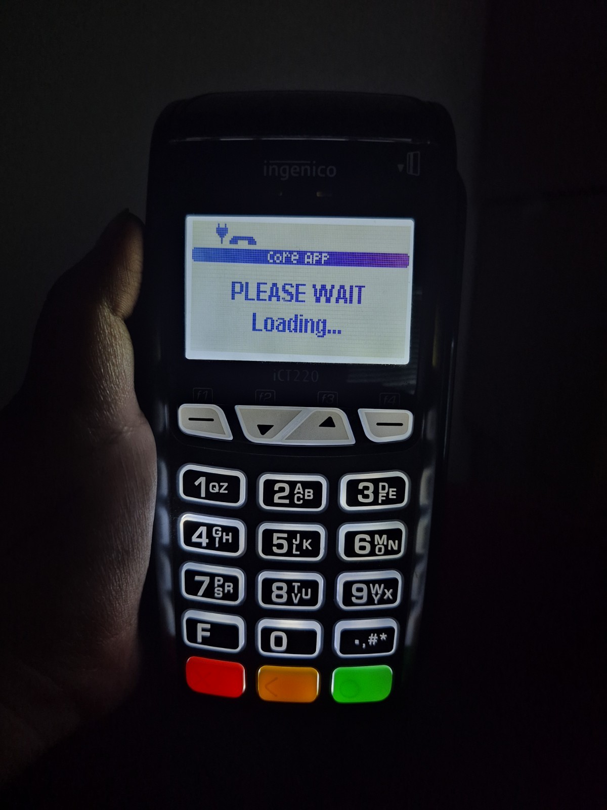 Ingenico iCT220 Wired Credit Card Terminal POS Reader ICT220-11P2371A