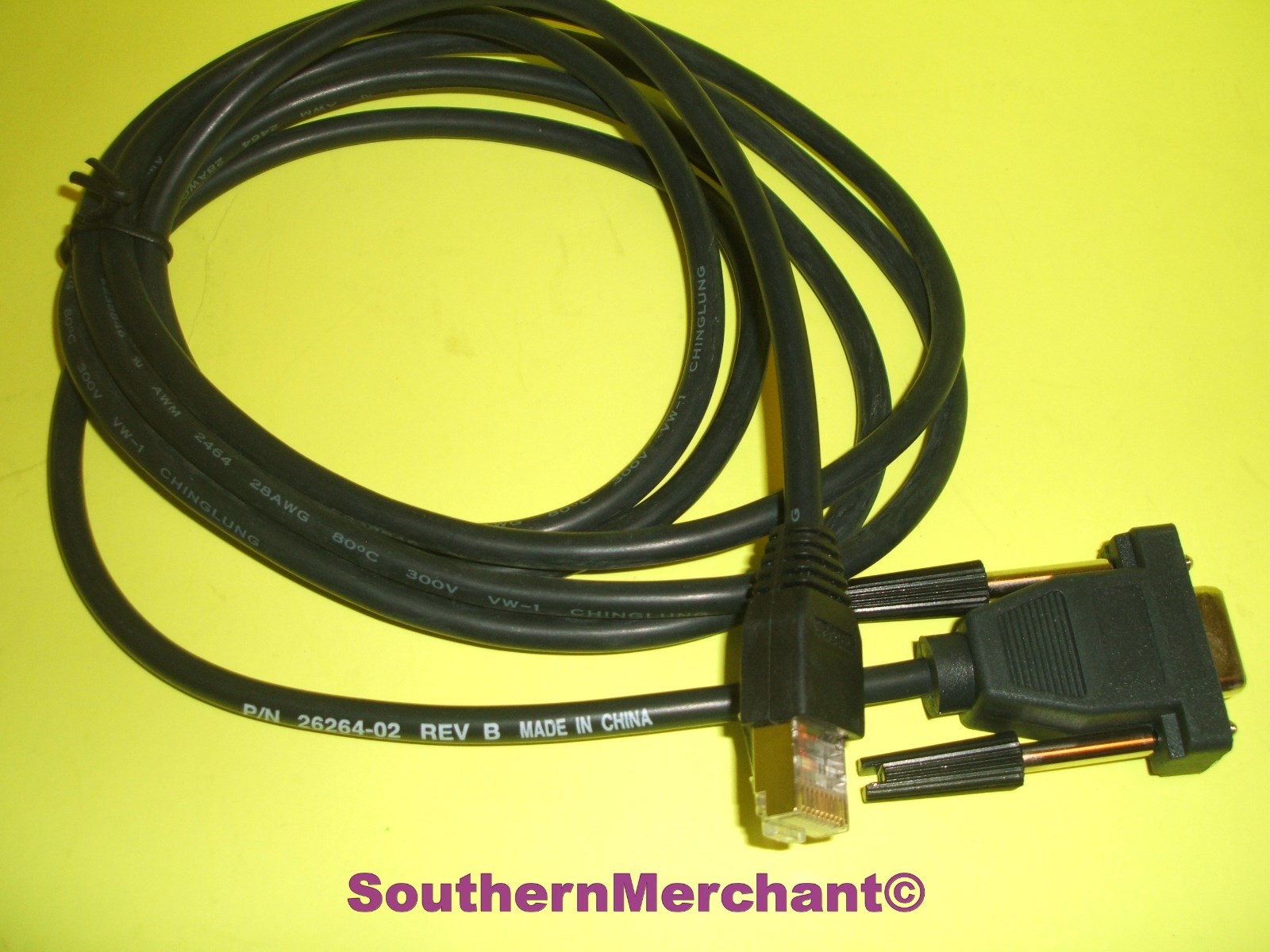 VERIFONE VX670/VX680 PC DOWNLOAD CABLE 26264-01 02 -05 R