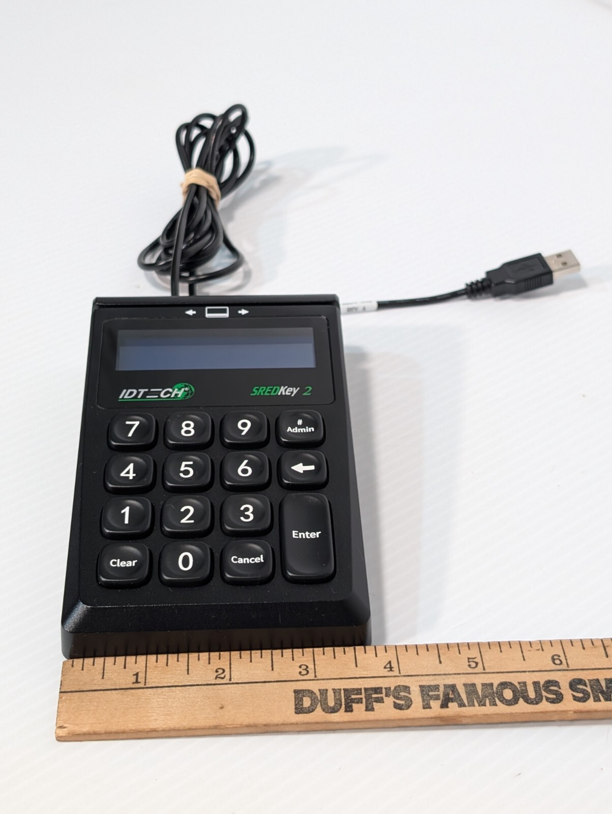 ID Tech 10-Key Keypad w/ MagStripe Reader IDSK2-534E-B1