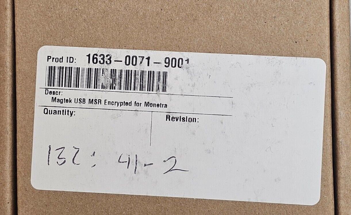 MagTek 21073075 Dynamag Magnetic Stripe Credit Card Reader