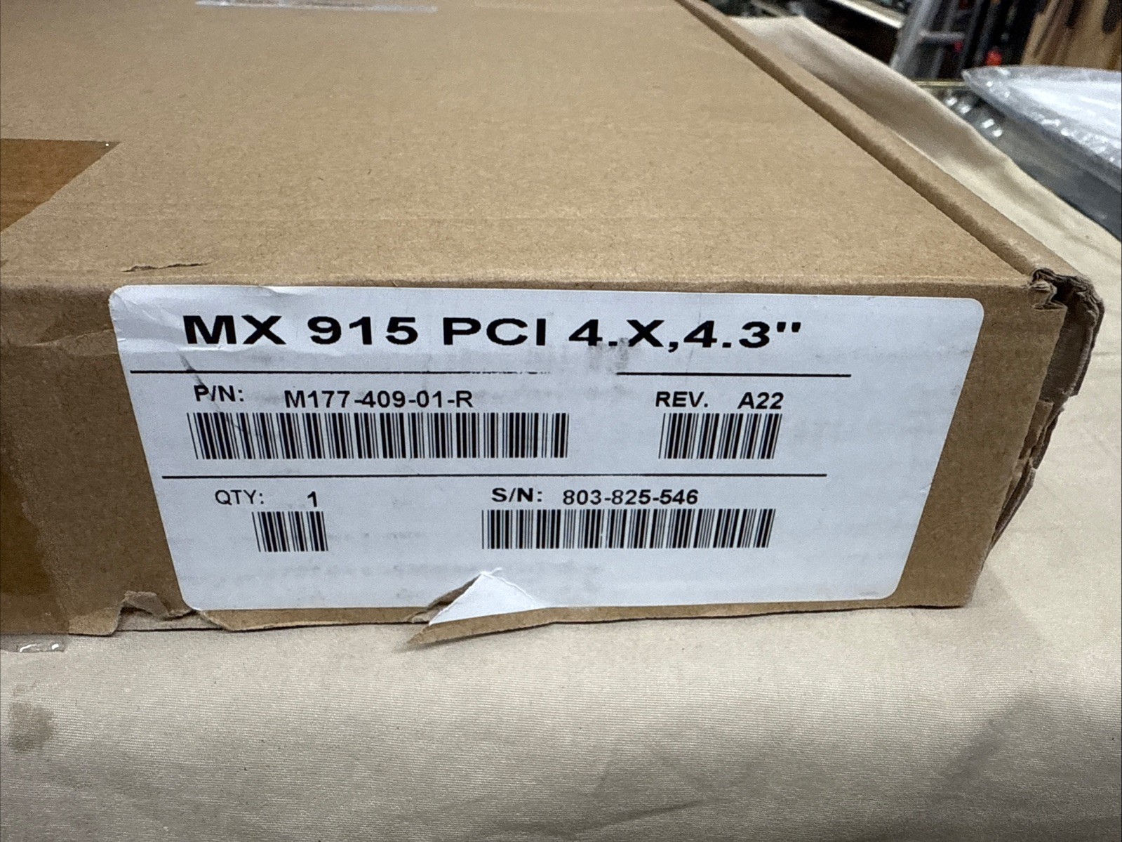 New VeriFone MX 915 Credit Card Pinpad Payment Terminal M177-409-01-R Sealed