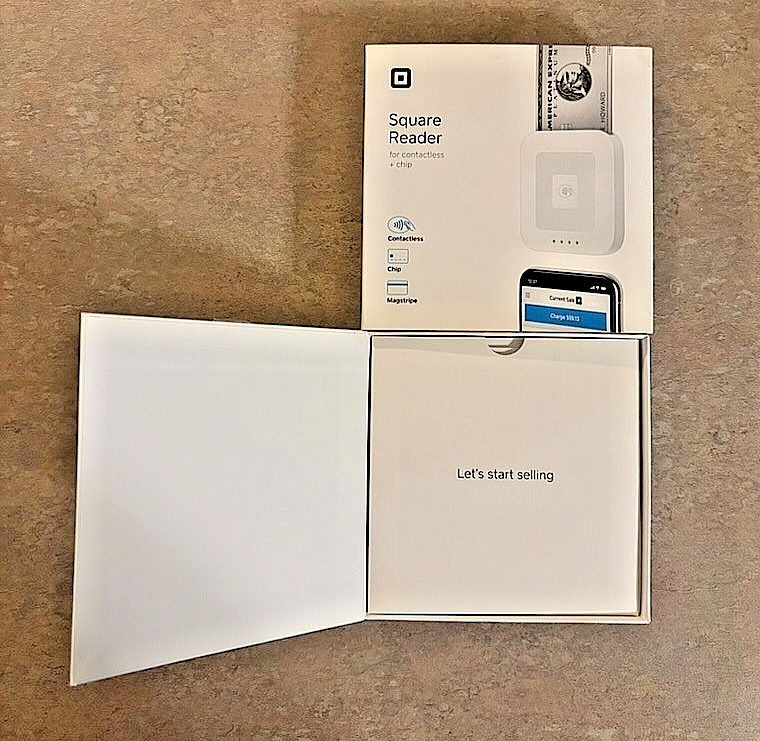 Square Card Reader – POS – Contactless & Chip Reader – 2nd Generation – White