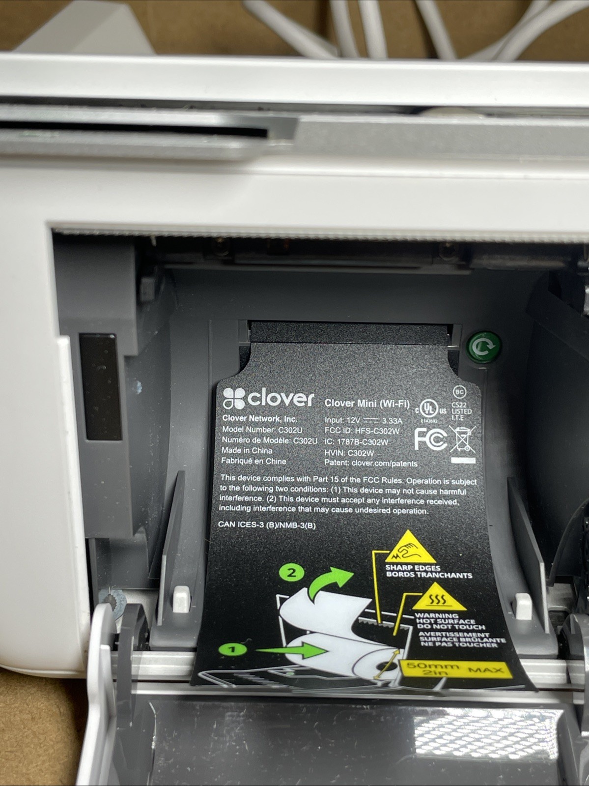 CLOVER MINI POS CARD READER C302U