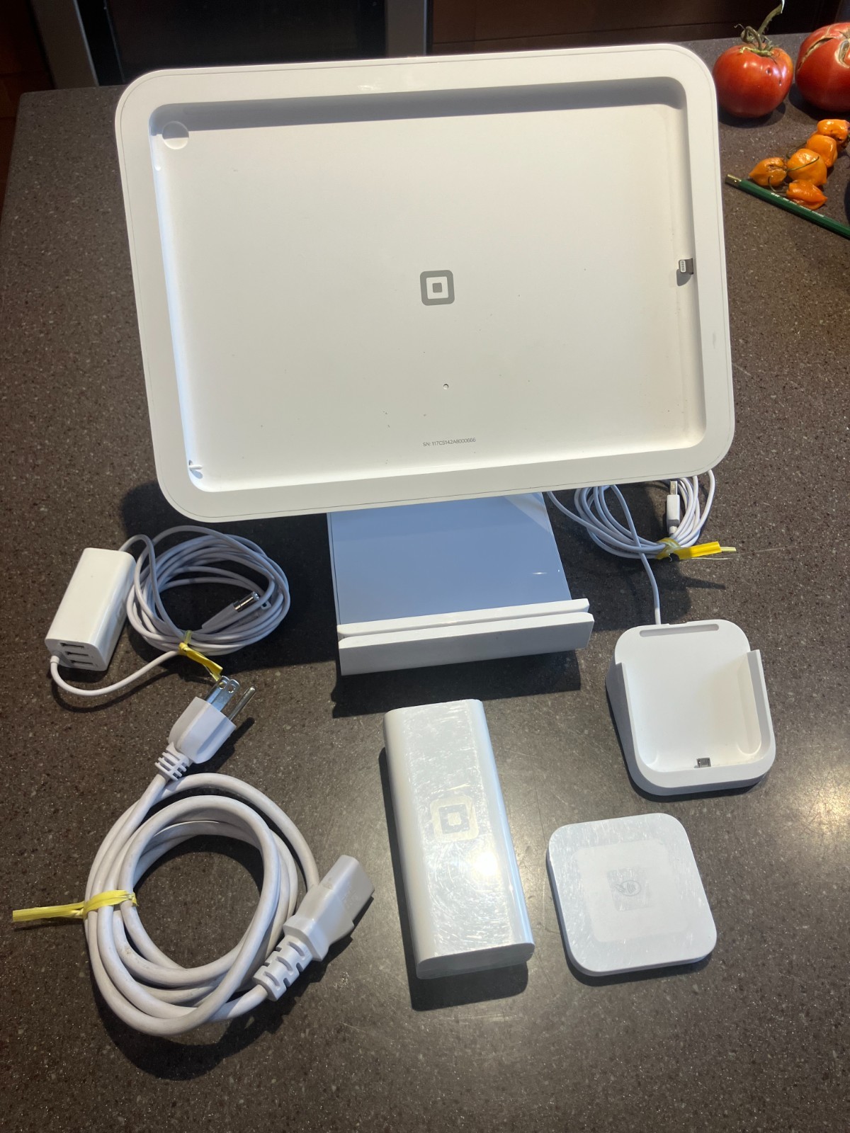 Square Register POS System – White (A-SKU-0665)