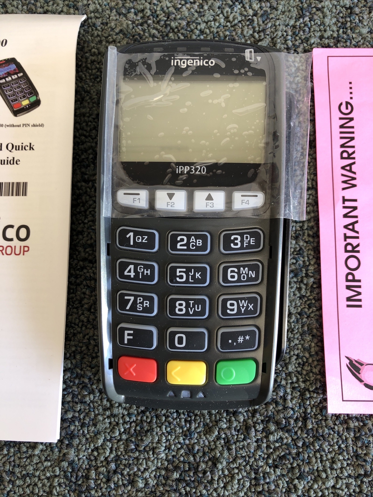 New Ingenico iPP320 Pin Pad Payment Terminal Swipe Card Reader Only