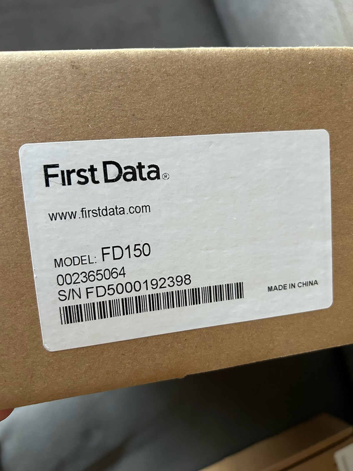 First Data FD150 Credit Card Terminal EMV & NFC + POS PIN Pad Model xCL-RP10