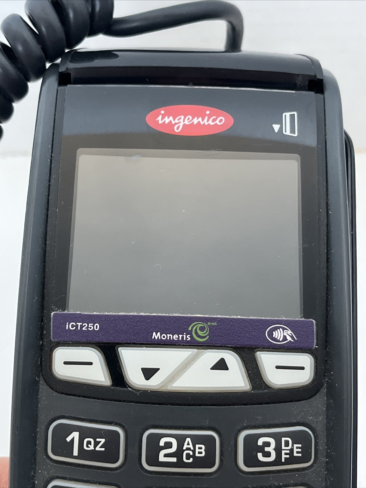 LOT OF 3 Ingenico Pin Pad Payment Terminal Card Readers (2) iPP320) & 1 ICT250