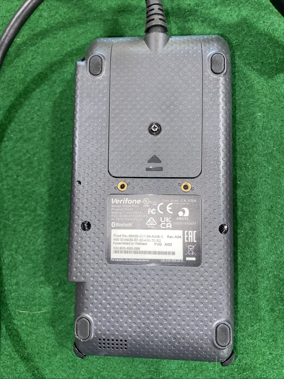 VERIFONE P400 PLUS/ P400 DMSR