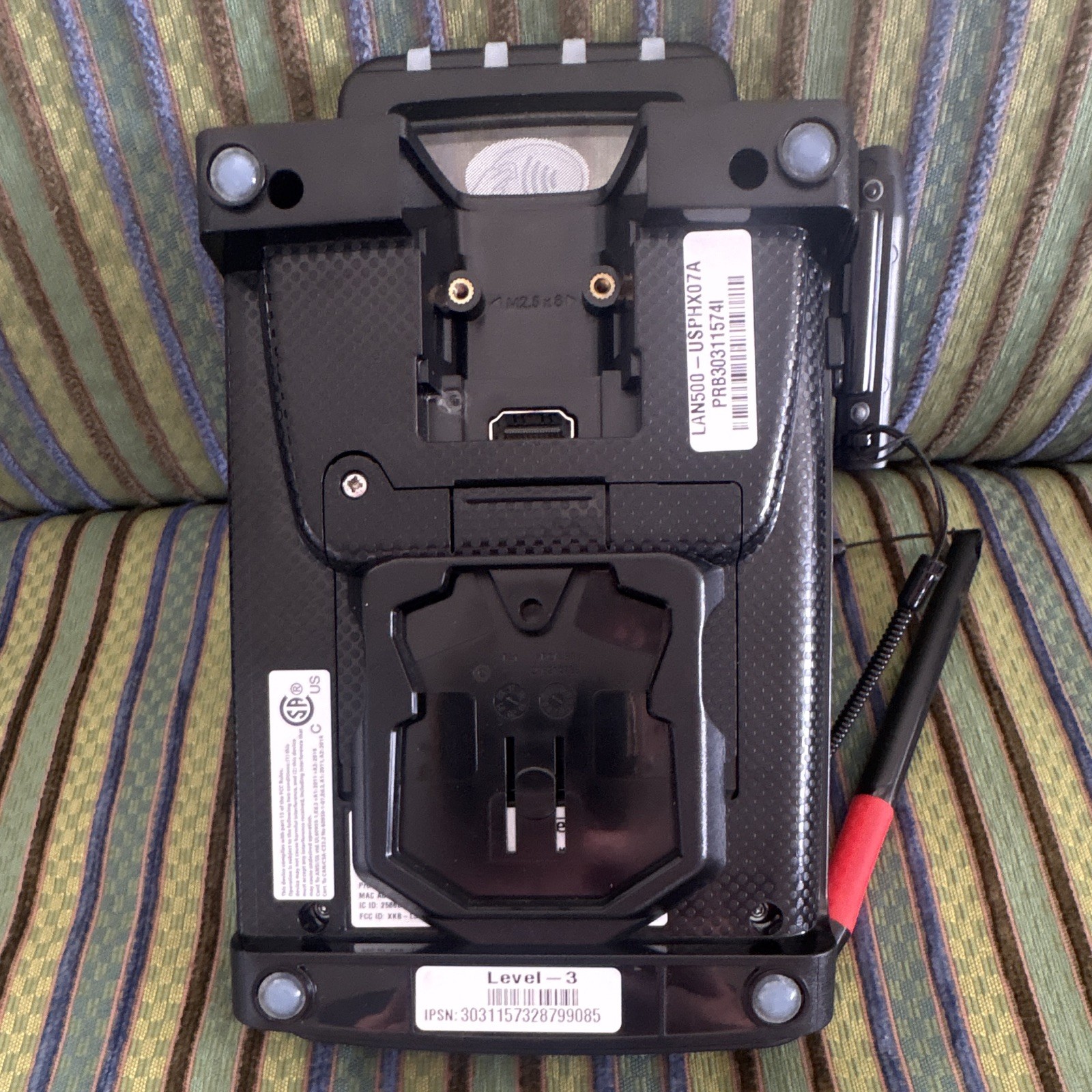 Ingenico Lane/5000 Wired Credit Card Terminal Reader LAN500-USTPHX07A