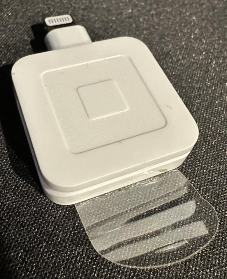 Square Credit card Reader for Magstripe Lightning Connector New