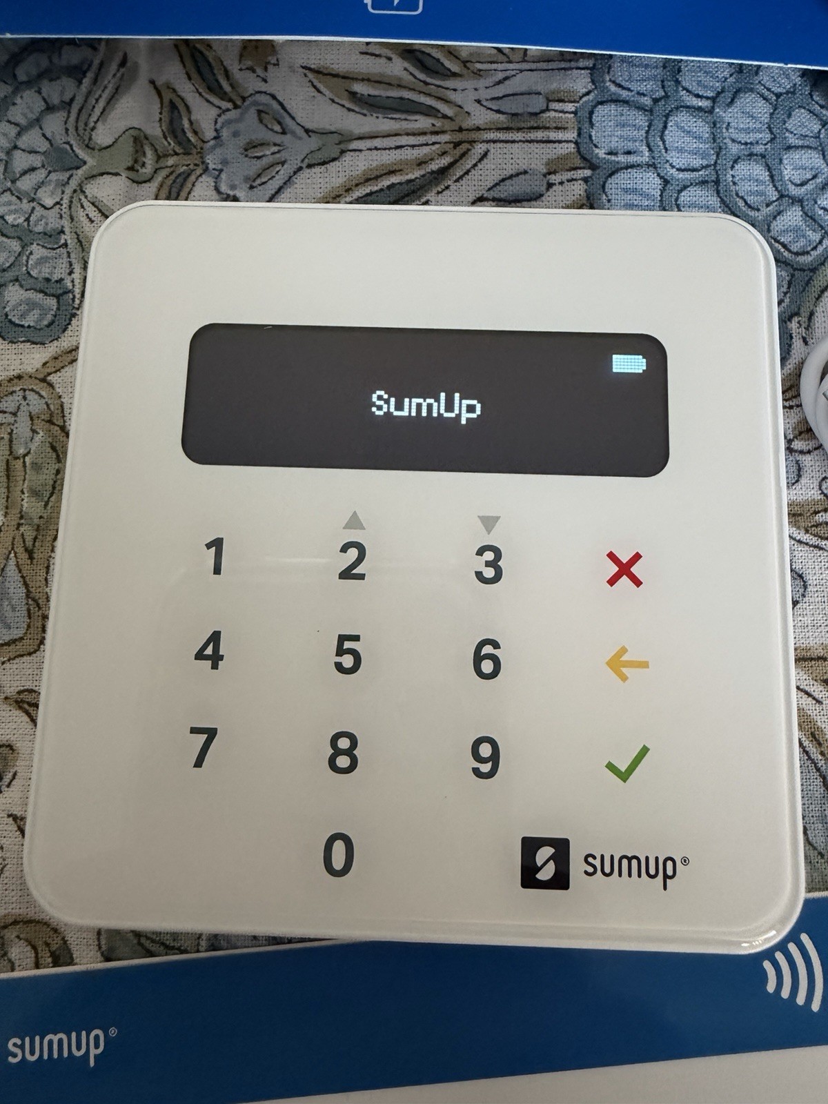SumUp Air Card Reader – NFC RFID Credit/Debit Card Reader AIR1E213 Apple Android