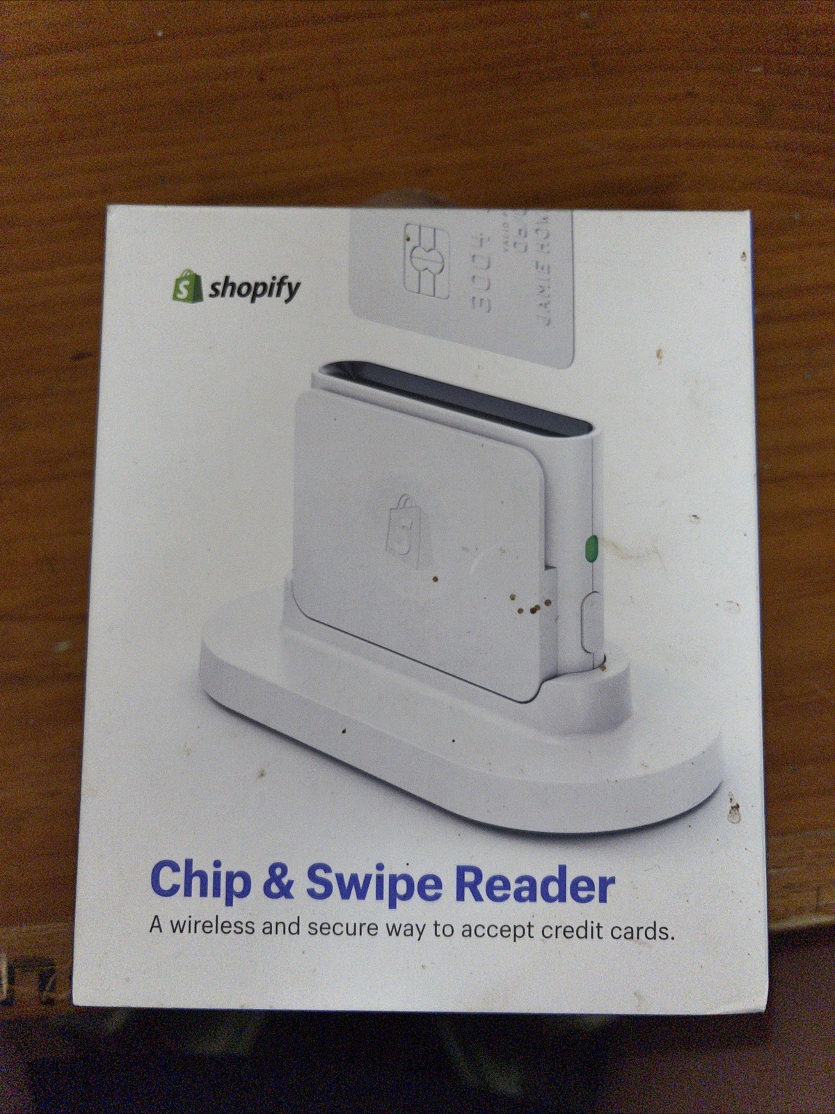Shopify Chip & Swipe Reader – White (8541732075)