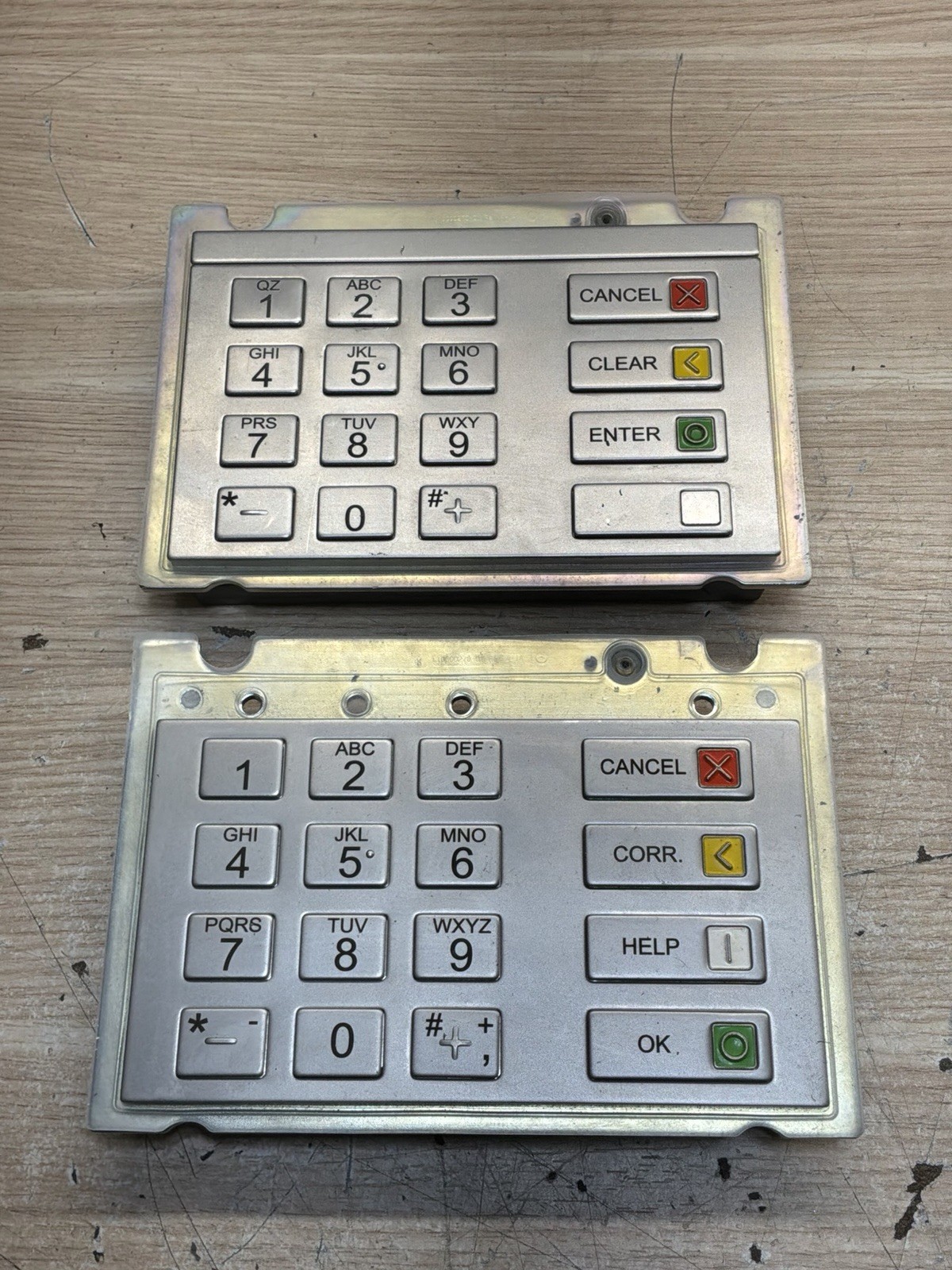 2 Verifone EPPV6 External Secure Hybrid Reader Keypad/ For Parts/JUA3668