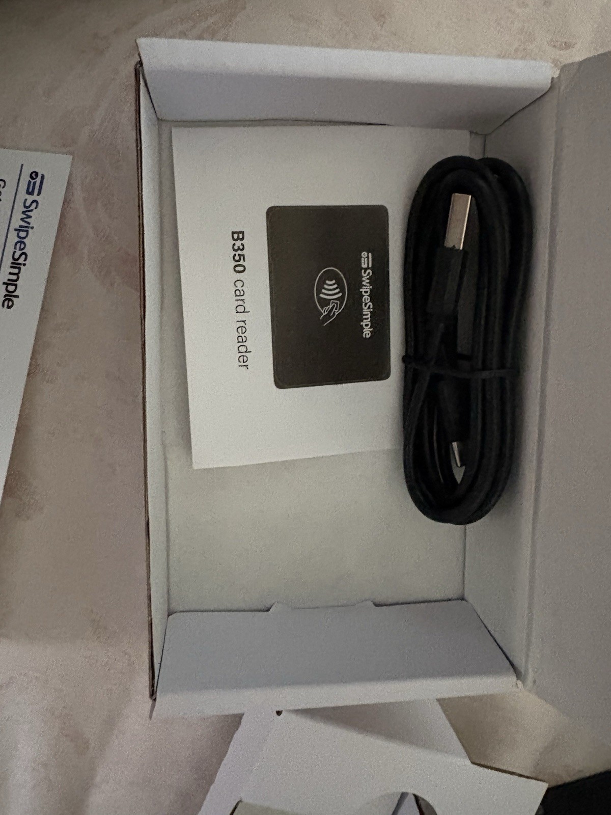 SwipeSimple Card Reader B350 (w/Merchant Processing) New In Box