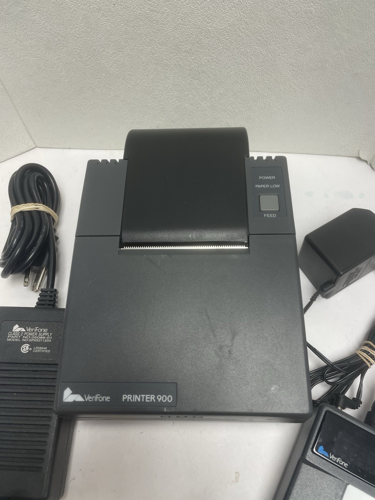 Verifone TRANZ 330 Credit Card Reader & Verifone Receipt Printer 900 With Cords