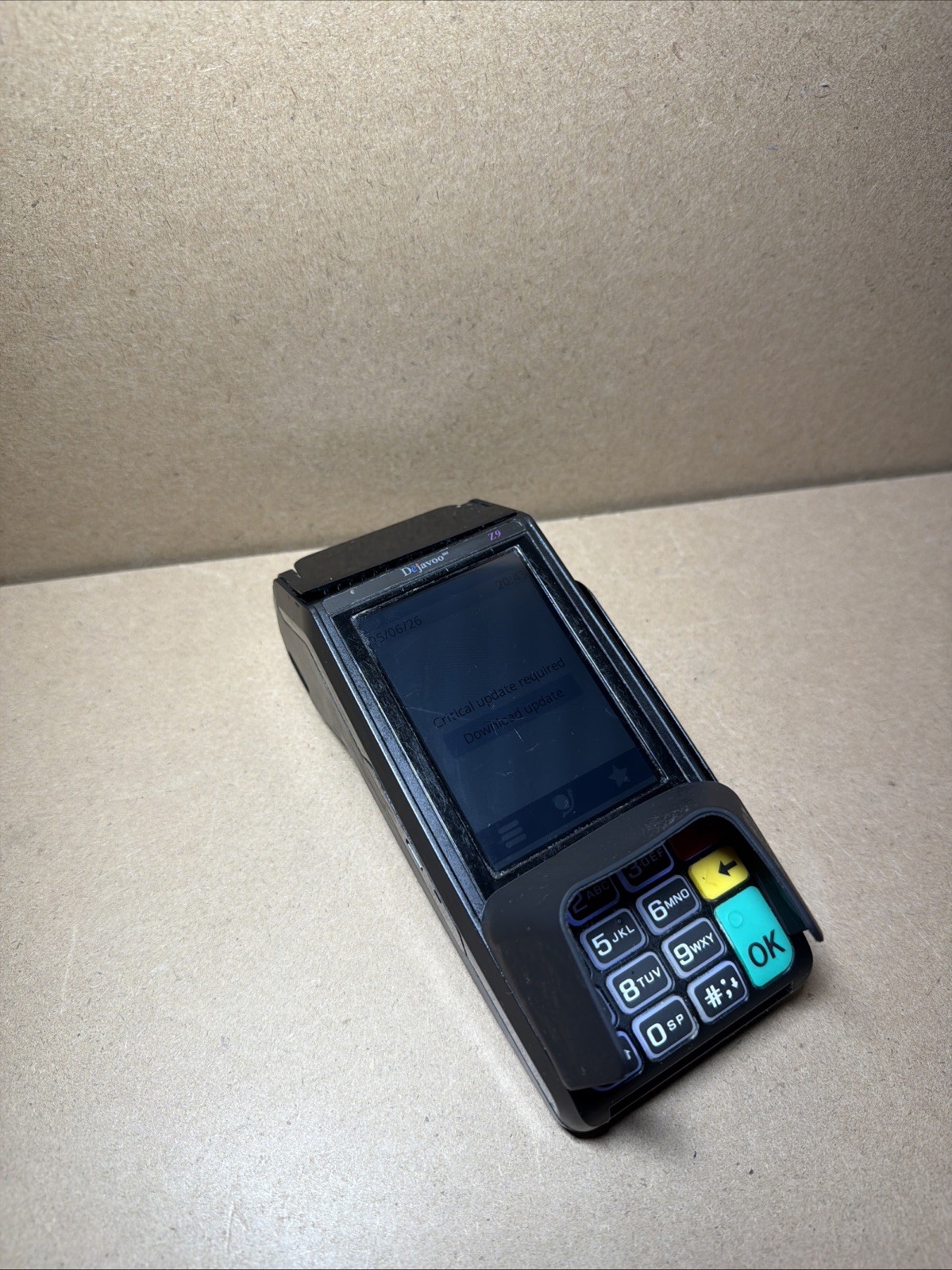 Dejavoo Z9 Payment Terminal – WiFi/4G Model: VEGA3000 10508051