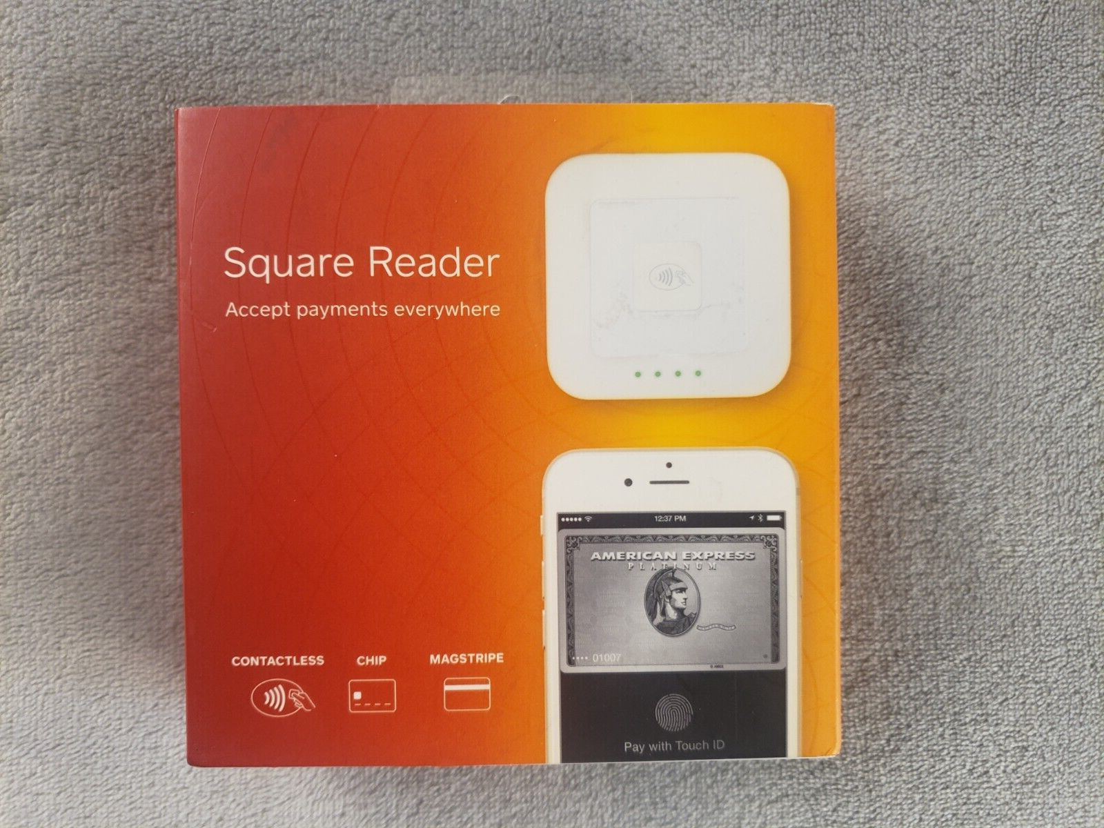 Square Reader Except Payments Everywhere New In Sealed Box A-SKU-0113-01