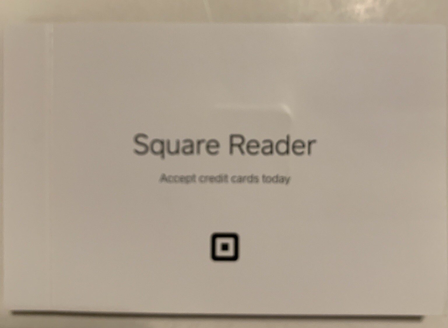 Square Reader Credit Card/Debit Card Reader With Jack For Phone Or Tablet