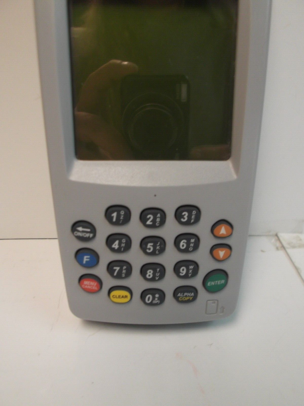 Verifone Nurit 8000S Credit Card Scanner Power Tested W/ 4 EXTRA PAPER ROLLS NEW