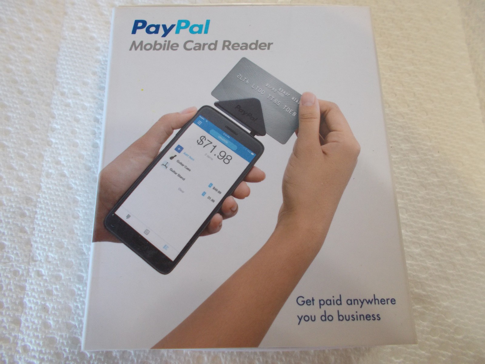 PayPal Mobile Credit Card Reader Swiper For iOS, Android, & Windows Devices