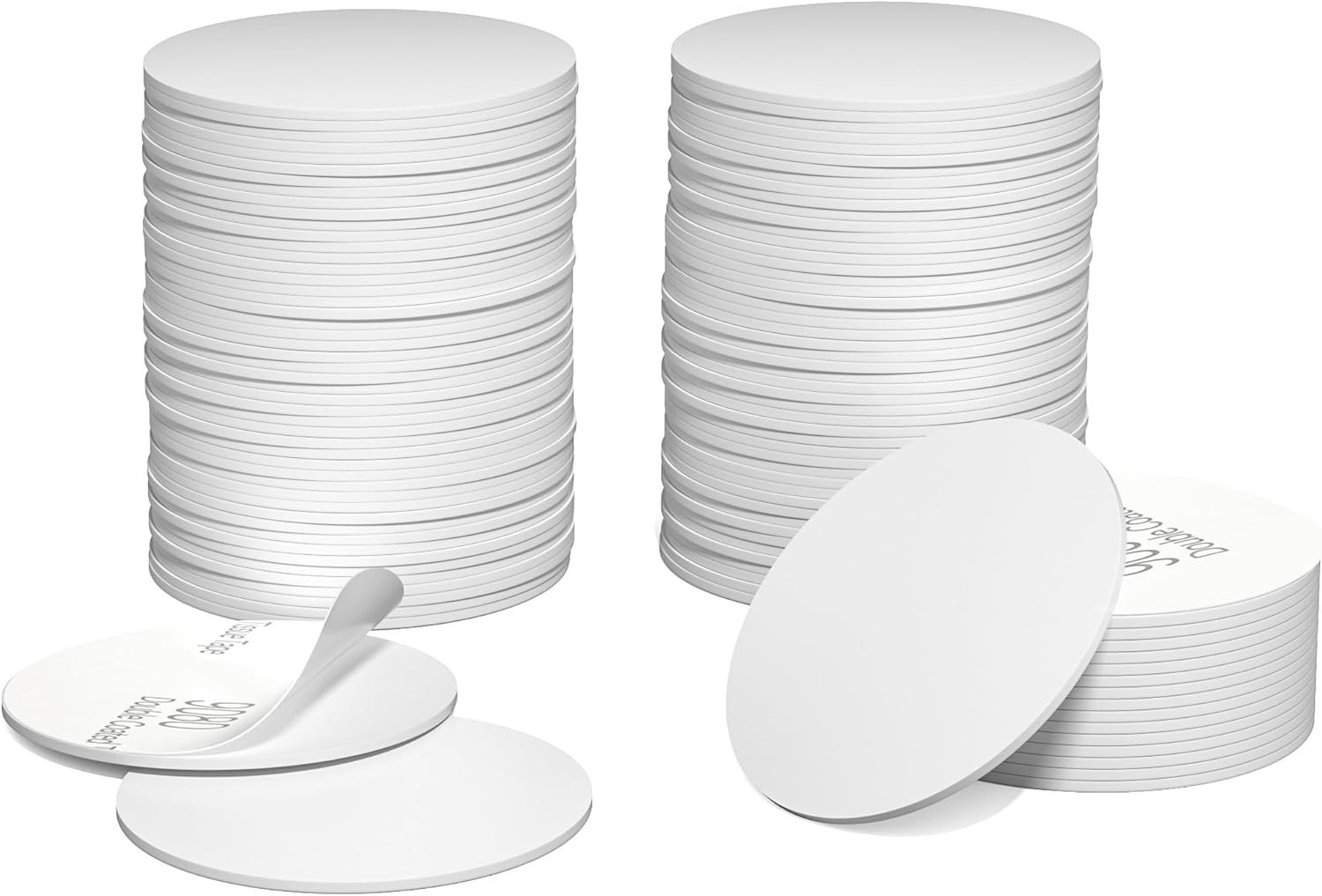 Adhesive NFC Coins – 50 Durable 25mm NTAG215 Tags, Perfect for Creative Uses