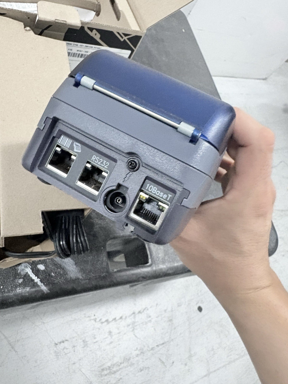 Verifone Omni 3750 US1 2MF/2M Payment Terminal Pin Pad Printer – Cib