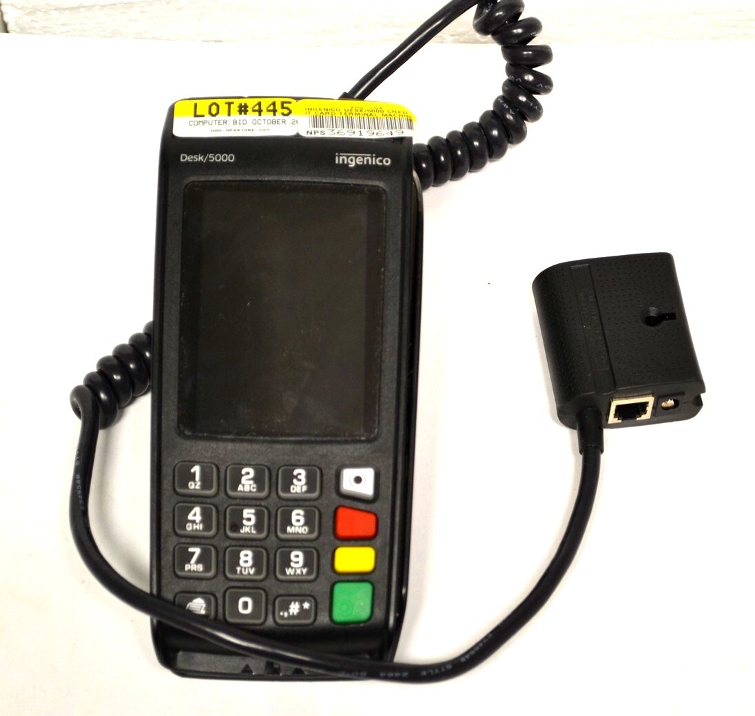 INGENICO DESK 5000 Card Payment Terminal (PLEASE READ) (110824)