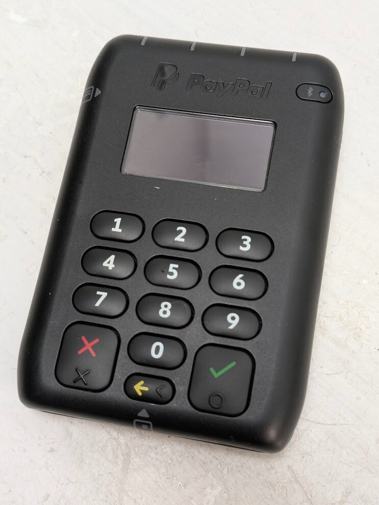 Miura PayPal Portable Bluetooth Card Reader M010-PROD10-V2-1 Black – For PARTS
