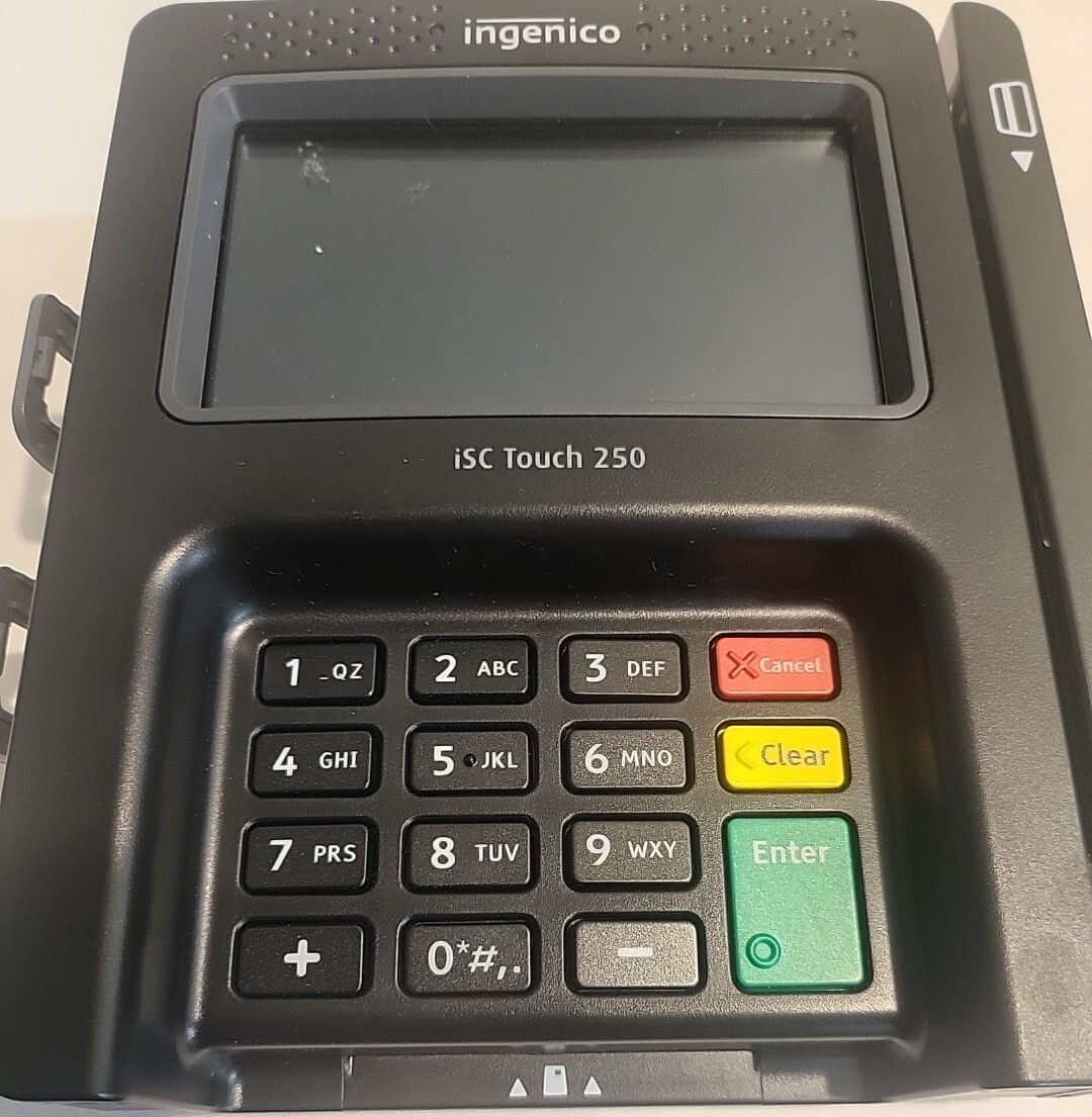 Lot of 10 Ingenico ISC Touch 250 Credit Card Terminal Reader ISC250-31T2591B