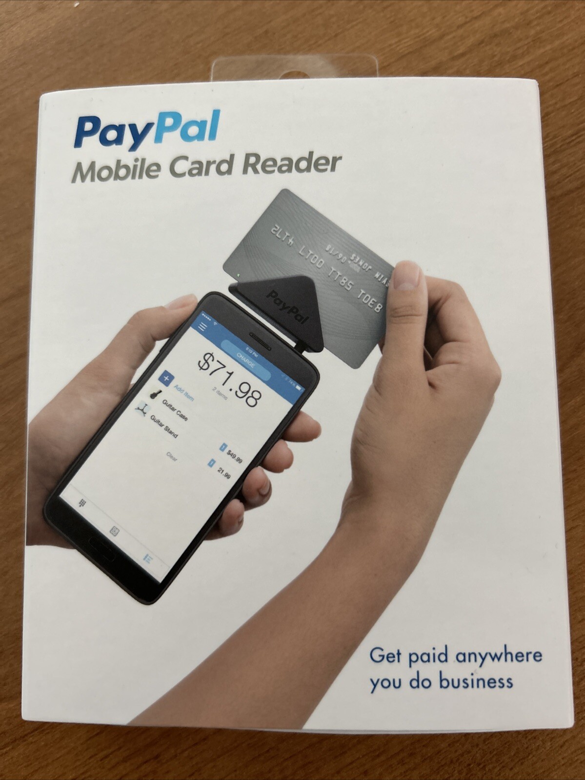 PayPal Mobile Card Reader Compatible with Windows, iOS, and Android