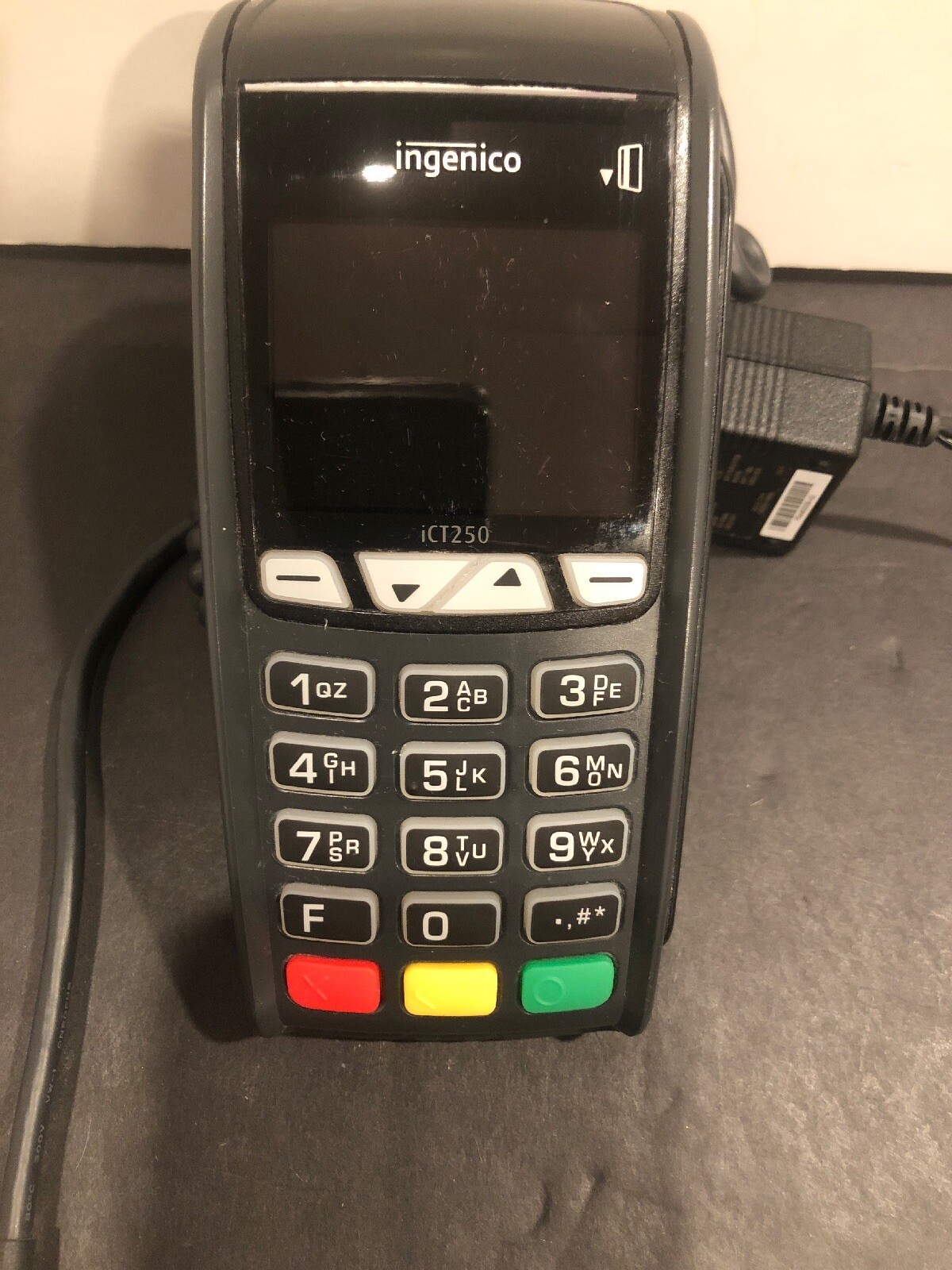 INGENICO ICT250 CREDIT CARD Swipe /Chip Reader Processing TERMINAL –