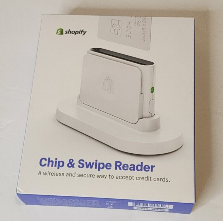New Factory Sealed Shopify Chip & Swipe Reader Model S1701 – White Unopened