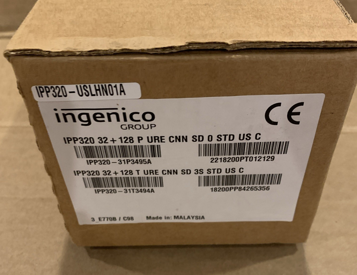 Ingenico IPP320 Payment Credit Card Terminal Reader Pin Pad Unit w/ Cord