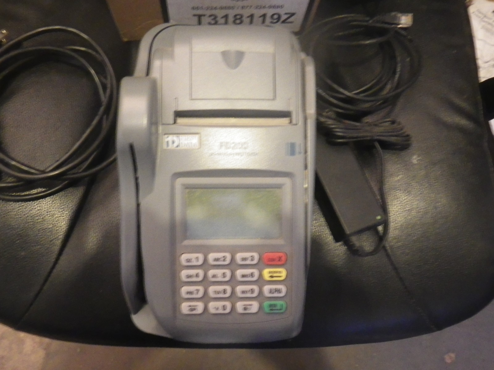 First Data FD200 WiFi Terminal & Check Reader FD200