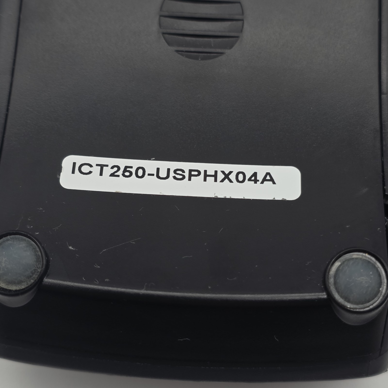 Ingenico iCT250 Credit Card Terminal Reader With Power Cord UNTESTED